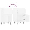vidaXL Sideboards 2 pcs White 40x35x70 cm Engineered Wood