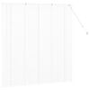 vidaXL Venetian Blinds Height Adjustable White 130 x 130 cm Aluminium