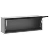vidaXL Work Cabinet with Drawer 10 pcs Black 200 x 55 x 200 cm