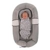 Bo Jungle Wrap Swaddling Blanket Grey and White Tiger S