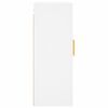 vidaXL Wall Mounted Cabinet White 69.5x34x90 cm