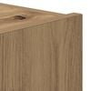 vidaXL TV Wall Cabinet Wall-mounted 2 pcs Artisan Oak 80 x 35 x 31 cm