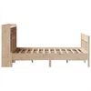 vidaXL Bed Frame without Mattress 135x190 cm Solid Wood Pine