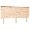vidaXL Bed Frame without Mattress King Size Solid Wood Pine