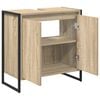 vidaXL Bathroom Cabinet Sonoma 60 x 30 x 60 cm Engineered Wood