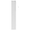 vidaXL Venetian Blind White 45 x 250 cm 35 mm Solid Paulownia Wood