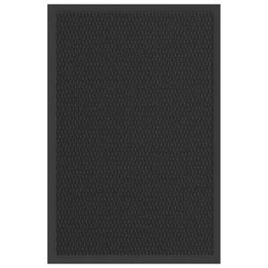 vidaXL Doormat Black 40x60 cm