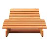 vidaXL Sun Lounger Wax Brown 205x60x31.5 cm Solid Wood Pine