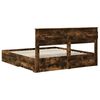 vidaXL Bed Frame with Drawer with Headboard Manual Engineered Wood
