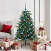 vidaXL Artificial Christmas Tree with 150 LEDs with Stand Green 150 cm