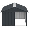 vidaXL Dog House Anthracite 116.5x153x81.5 cm Galvanised Steel