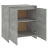 vidaXL Sideboard Concrete Grey 70x41x75 cm Engineered Wood