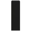 vidaXL Hanging Cabinet Black Oak 40 x 29.5 x 100 cm Engineered Wood