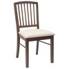 vidaXL Dining Chairs 2 pcs Light Brown 50 x 52.5 x 91 cm