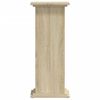 vidaXL Plant Stand Sonoma Oak 33x33x80 cm Engineered Wood