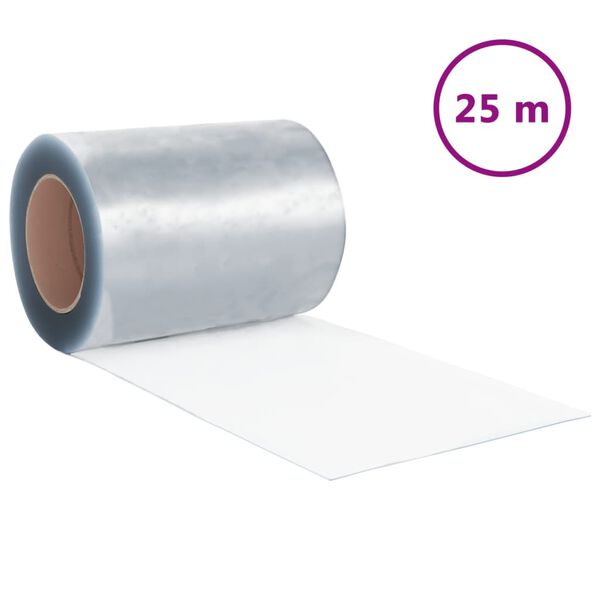 vidaXL Strip Curtain Roll PVC 2.6 mm x 300mm 25 m