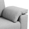 vidaXL Sofa Cloud Grey 180 x 77 x 82 cm Fabric
