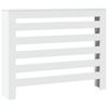 vidaXL Radiator Cover White 104 x 20 x 82 cm Engineered Wood