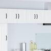 vidaXL Kitchen Cabinet 2 pcs White 60 x 31 x 40 cm Engineered Wood