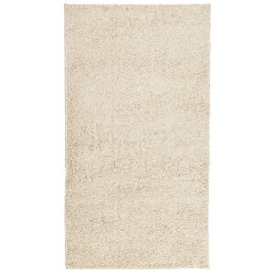 vidaXL Shaggy Rug PAMPLONA High Pile Modern Gold 60x110 cm