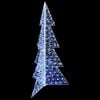 vidaXL Christmas Tree with 240 LEDs Cold White 180 cm Acrylic