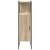vidaXL Bathroom Cabinet Beige 33 x 33 x 120.5 cm Engineered wood