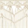 vidaXL Macrame Curtain 140x240 cm Cotton
