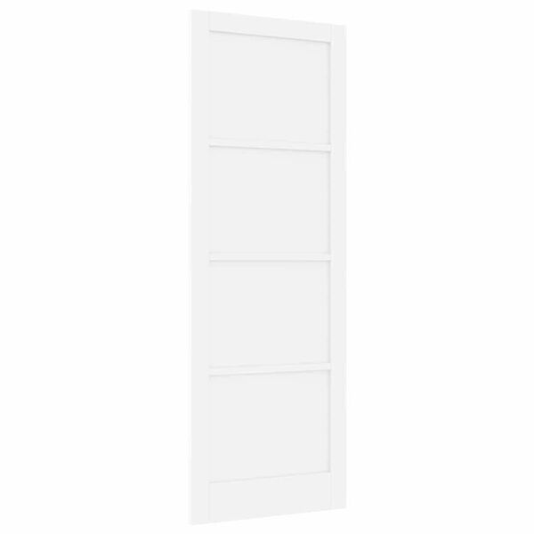 vidaXL Interior Door ORKDAL White 83 x 232 cm Plywood