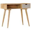 vidaXL Console Table 89x44x76 cm Solid Mango Wood