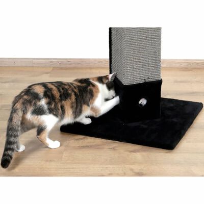 Kerbl Cat Scratching Post 4-Corner 80 cm Black