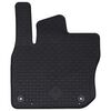 vidaXL Car Mat 4 pcs Black suitable for VW TIGUAN TDI 2024- Rubber