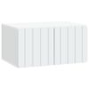 vidaXL Wall-Mounted TV Cabinet 59.5 x 41 x 30 cm White Engineered Wood