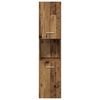 vidaXL Bathroom Furniture Set 3 pcs Old Wood 60 x 38.5 x 46 cm