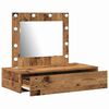 vidaXL Dressing Table Brown 83 x 40 x 70 cm Engineered Wood