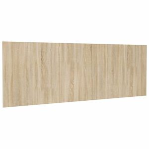 vidaXL Wall Headboard Sonoma Oak 240x1.5x80 cm Engineered Wood