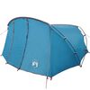 vidaXL Tunnel Tent with Roof Blue and Grey 318 x 275 x 140 cm