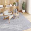 vidaXL Area Rugs Square Grey 120 x 120 cm