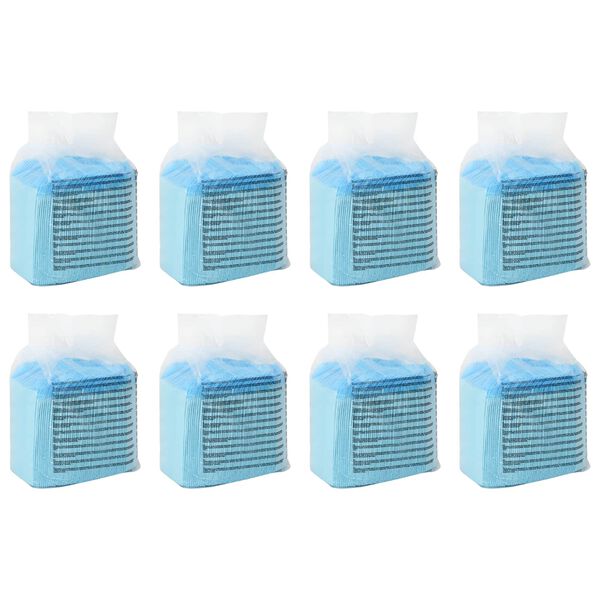 vidaXL Non-woven Fabric Pet Training Pad 400 pcs Blue and White