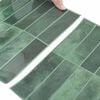 vidaXL Rectangular Tile 20 pcs Dark Green 29 x 23 x 0.08 cm