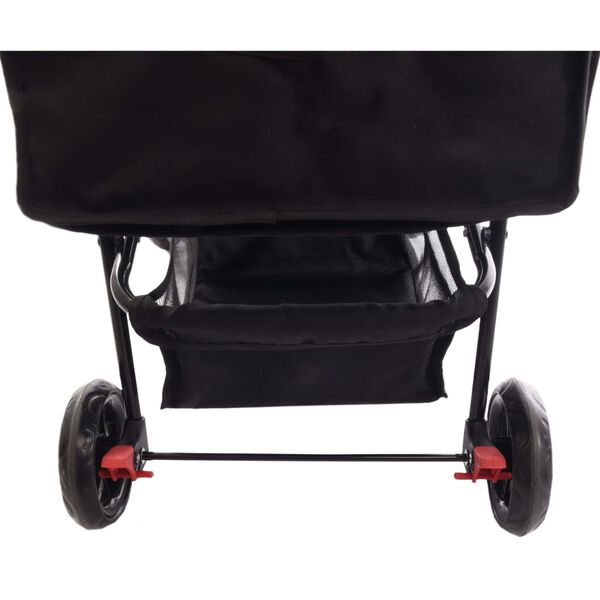 FLAMINGO Dog Buggy Anda Black 46x81.5x98 cm
