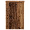 vidaXL Plant Stands 2 pcs Old Wood 20x20x30 cm Engineered Wood