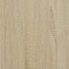 vidaXL Headboard Sonoma Oak 100 x 16.5 x 103.5 cm Engineered Wood