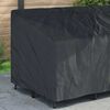 vidaXL Garden Bench Cover Black 220 x 100 x 89 cm 600D Oxford Fbric