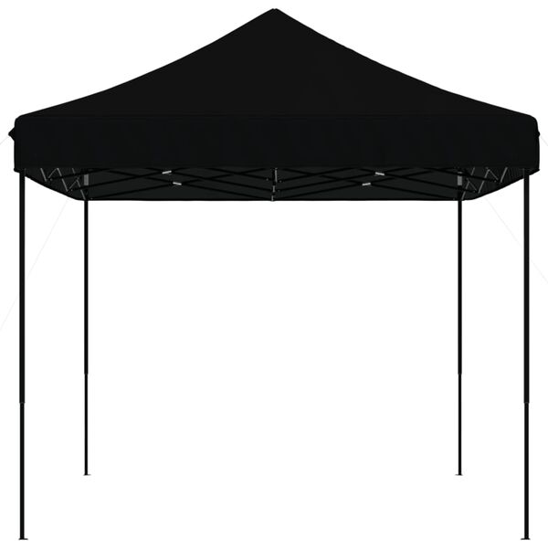 vidaXL Foldable Party Tent Pop-Up Black 440x292x315 cm