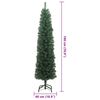 vidaXL Artificial Christmas Tree with 300 LEDs with Stand Green 180 cm