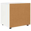vidaXL Storage Cabinet White 60 x 48 x 57 cm Engineered Wood