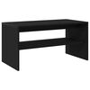 vidaXL TV Cabinet Black Oak 80x40x40 cm Engineered Wood