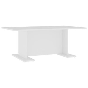 vidaXL Coffee Table White 103.5x60x40 cm Engineered Wood
