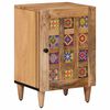 vidaXL Bathroom Cabinet Natural 38 x 33.5 x 58 cm Solid Mango Wood