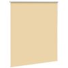 vidaXL Roller Blind Blackout Beige 130x150 cm Fabric Width 126.6 cm Polyester